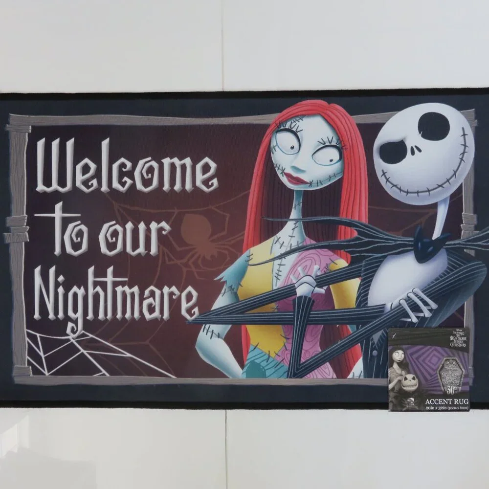 Nightmare Before Christmas (Welcome To Our Nightmare) Accent Rug 20